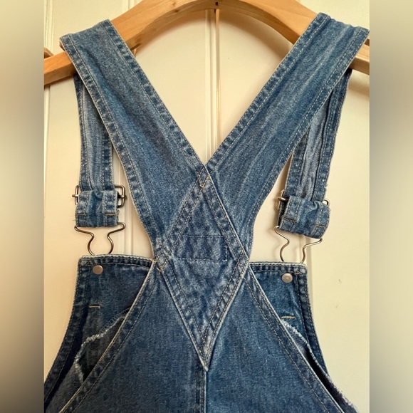 VINTAGE REQUEST - Denim Overall Dress - Ladies S/P - Picture 3 of 5